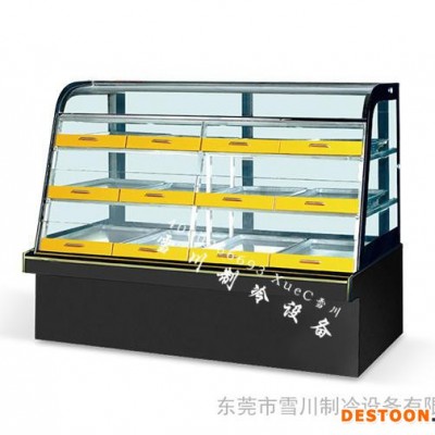 ** 圓弧大理石蛋糕展示冷柜 甜品店蛋糕房 蛋糕保鮮柜 風冷環保冷柜