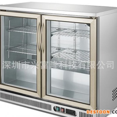 吧臺展示柜酒店西餐廳 大型超市不銹鋼吧臺冷藏保鮮柜