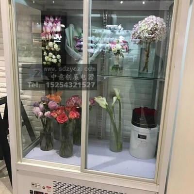 中意創展ZY-XHG鮮花柜鮮花保鮮柜風冷鮮花柜鮮花展示柜花店保鮮柜定制鮮花柜保鮮