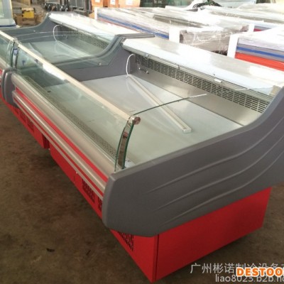 彬諾BNX-25 供應風冷豬肉保鮮柜 純銅管進口機頭 鮮肉展示柜冷藏柜 臥式冰柜 超市鮮肉柜