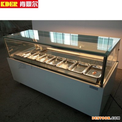 肯鼎爾w210L 熟食柜新款鴨脖冷藏展示柜商用鹵味冷菜保鮮柜直/風冷直角展示柜