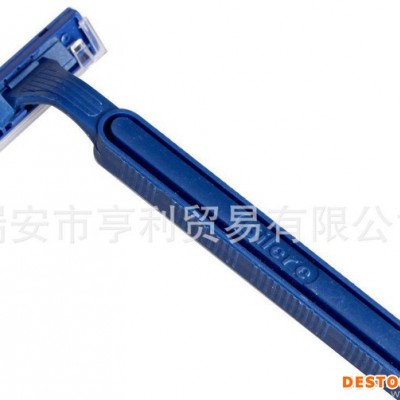 ** 出口伊拉克伊朗酒店用男士手動剃須刀塑料柄5只裝可混批