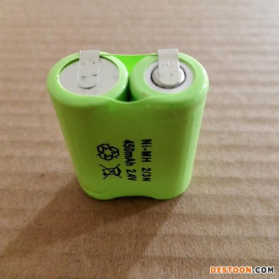 廠家供應(yīng)銘波牌鎳氫2/3N450mAh  2.4V 剃須刀、理發(fā)剪電池