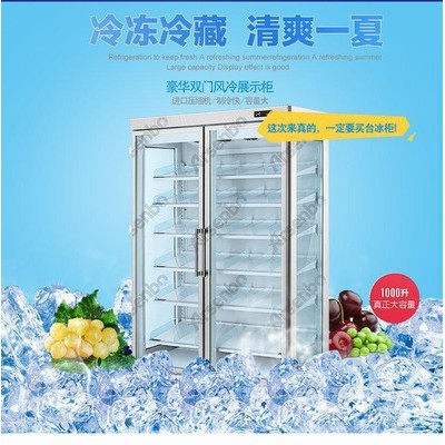雅紳寶兩門分體平頭飲料展示柜/便利店展示柜//啤酒柜/鮮奶保鮮柜