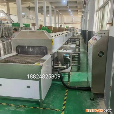 安徽不銹鋼下水器除油超聲波清洗烘干設(shè)備定制  沖壓件除油超聲波清洗烘干機(jī) 保證除油干燥 地漏超聲波清洗烘干設(shè)備