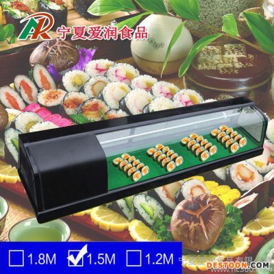 特價1*5米單層壽司柜/保鮮柜/食品展示柜 CE認證壽司柜冷