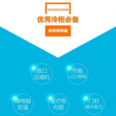 單門立式飲料啤酒展示柜玻璃陳列柜超市便利店商用飲料冷飲制冷柜水果保鮮柜