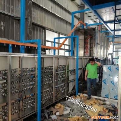 浙江江蘇鍍鋅件 鈑金件專用除油懸掛式超聲波清洗烘干線陶化 中山客戶樂邦 尚高