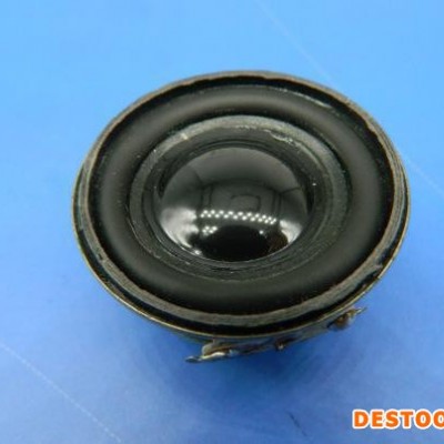 40mm音響喇叭商揚聲器40mm-H20MMPU邊黑亮帽黑蠶絲喇叭