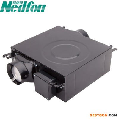 綠島風（Nedfon）靜音管道風機DPT10-24H家用辦公用新風系統排風扇抽風機
