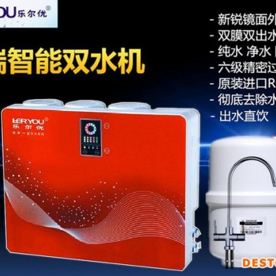 樂爾優智能家用商用RO反滲透超濾雙水直飲機OEM凈水器生產