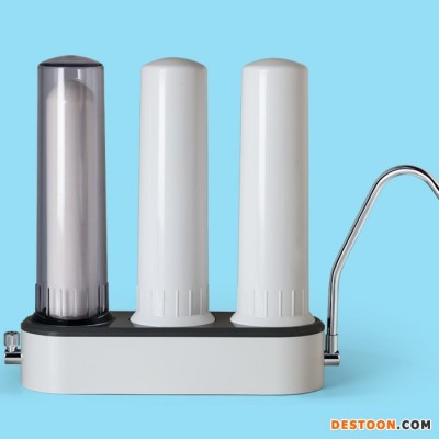 厚德臺式3級凈水器批發(fā) 直飲凈水器 代工批發(fā)家用廚房凈水器