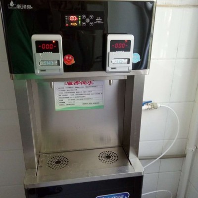 新澤泉節能飲水機XZ-2HIC不銹鋼商務飲水機刷卡飲水設備