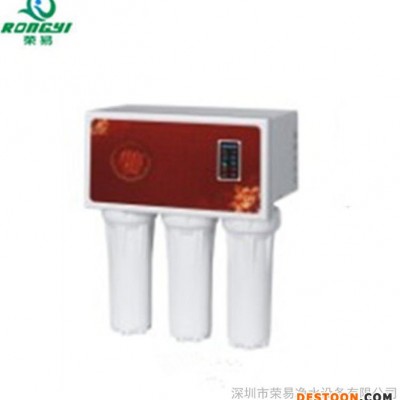 直銷50G家用 帶玻璃面板防塵罩LED純水機 反滲透直飲機