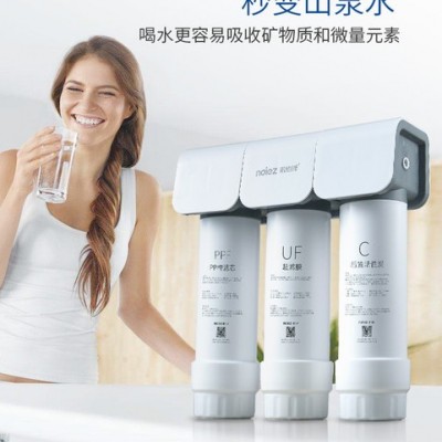 諾怡澤凈水機型號NYZ-300A廚房自來水過濾凈水器終端直飲機零廢水無需拆點超濾0.001微米凈水機