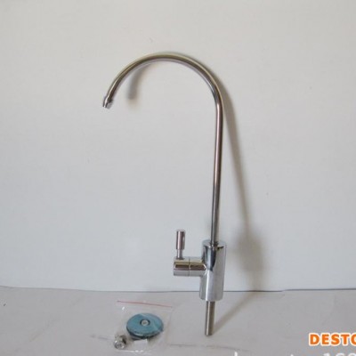 2分歐式大彎單柄龍頭凈水器/純水機(jī)/直飲機(jī)通用五金配件 直銷