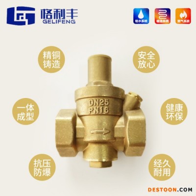 4分6分熱水器凈水器閥門 格利豐蒸汽減壓閥 蒸汽減壓閥廠家