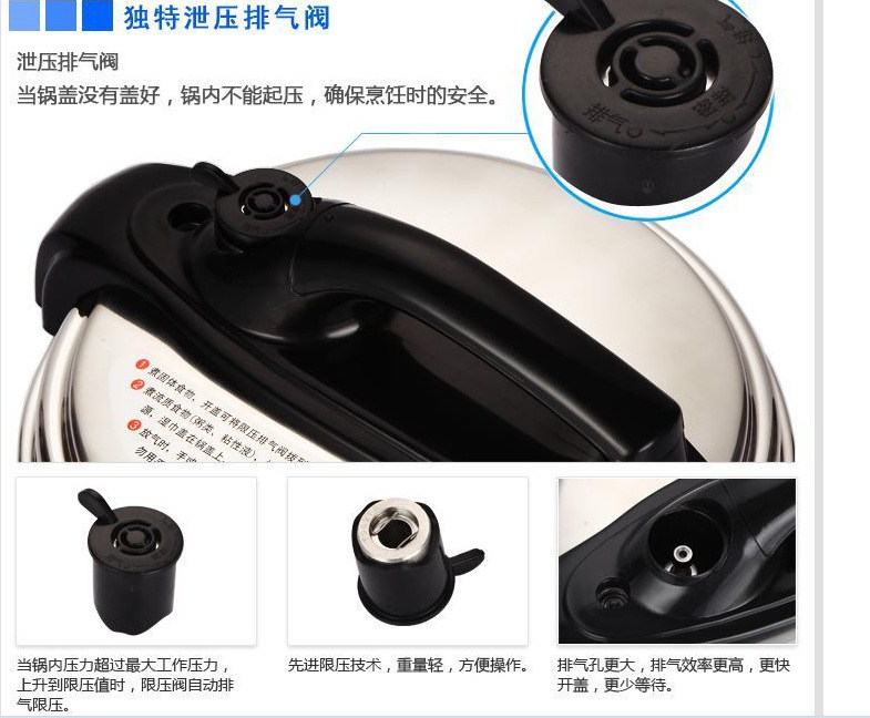 獨特泄壓排氣閥