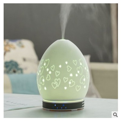 密迪斯蛋形迷你香薰機(jī)usb 鏤空加濕器跨境爆款小夜燈廠家一件代發(fā)