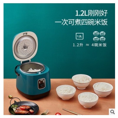 迷你電飯煲小型1-2人電飯鍋家用廚房小家電煮飯鍋禮品一件代發