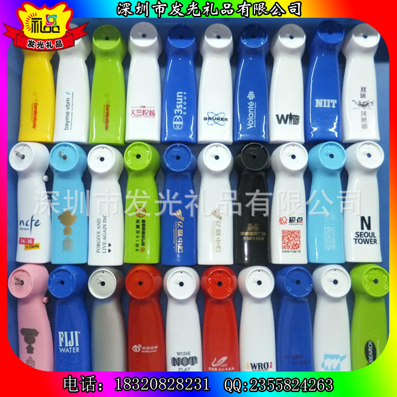 **暢銷禮品LED閃字風扇廣告促銷品風扇發光風扇