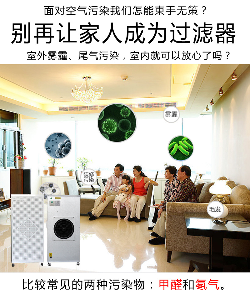 空氣凈化器常見的兩張污染物