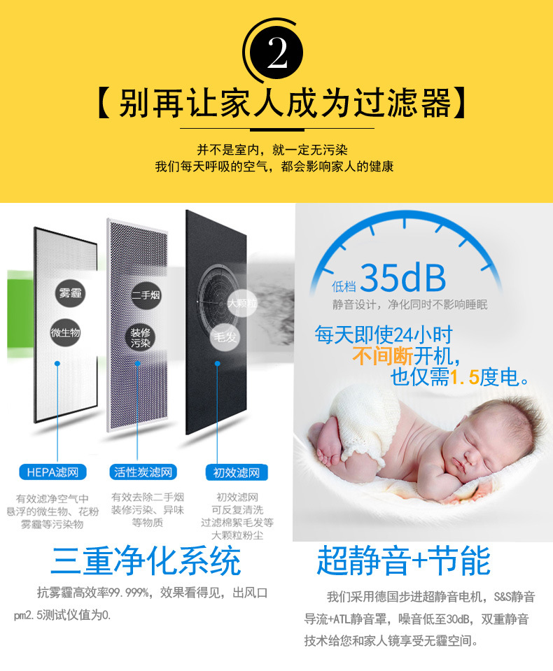 空氣凈化器不再讓家人成為過濾器