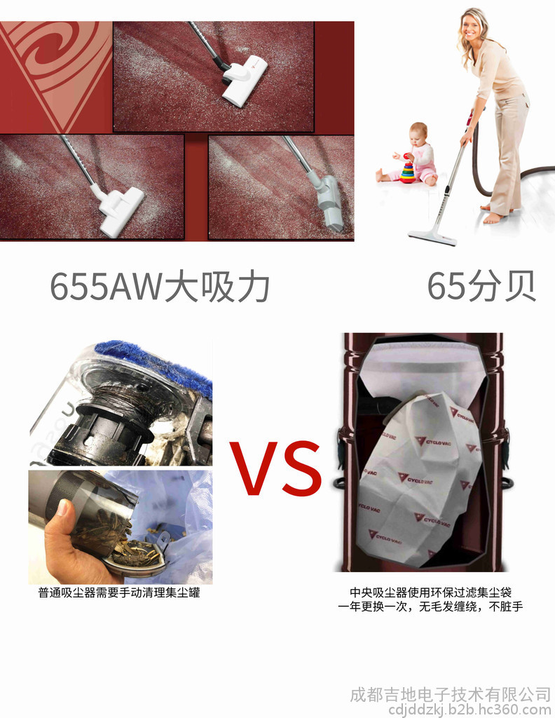 大吸力中央吸塵器批發