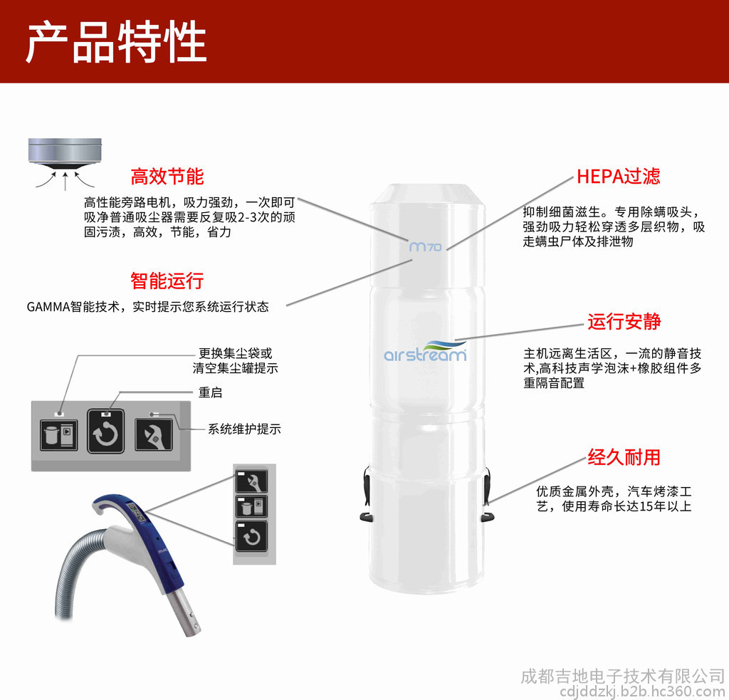 成都中央吸塵器供應廠家