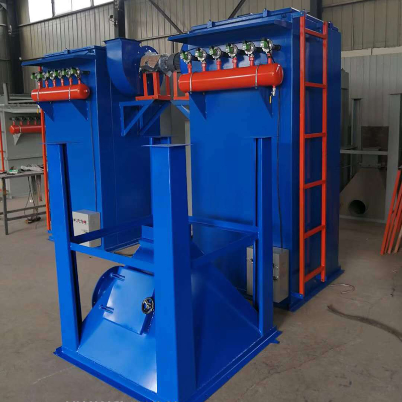 興佳定做脈沖布袋除塵器 單機濾袋吸塵器 高溫鍋爐濾筒家具廠旋風除塵集塵器