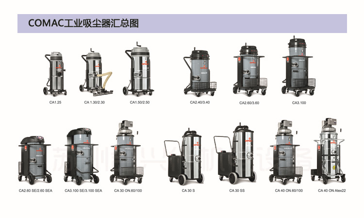 COMAC工業(yè)吸塵器匯總圖