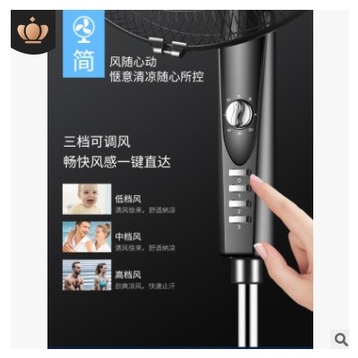 正品駱駝電風扇家用落地扇輕音風扇宿舍工業(yè)學生寢室搖頭機械遙控