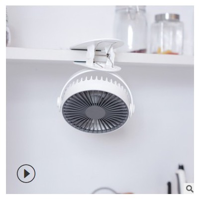 廠家直銷便攜手持電扇 迷你小風(fēng)扇 桌面臺式可充電家用夾子小風(fēng)扇