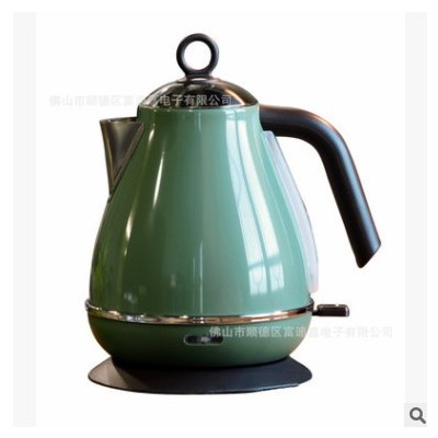 復(fù)古烤漆帶溫度顯示電熱水壺外觀專利產(chǎn)品 ZL201430392693.4