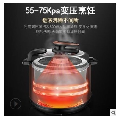 志高電壓力鍋家用大容量智能飯煲麥飯石單雙膽多功能全自動高壓鍋