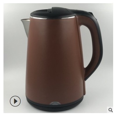 OEM/ODM/工廠定制大容量2.3L燒水壺雙層包膠大口電熱水壺