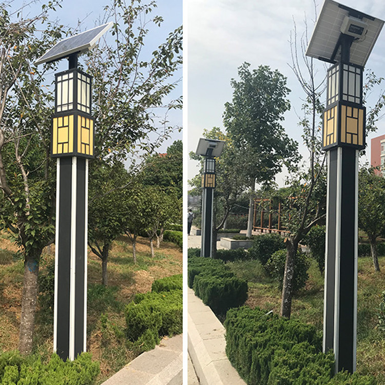 鄒城太陽能路燈廠家批發 濱州太陽能景觀燈施工工程