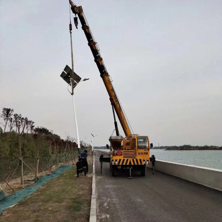 極之光菏澤3米4米5米太陽能道路燈廠家
