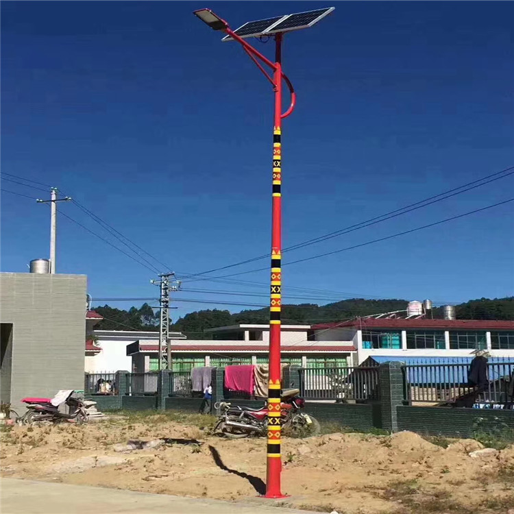 太陽能監控桿 弱電監控立桿_專業制作