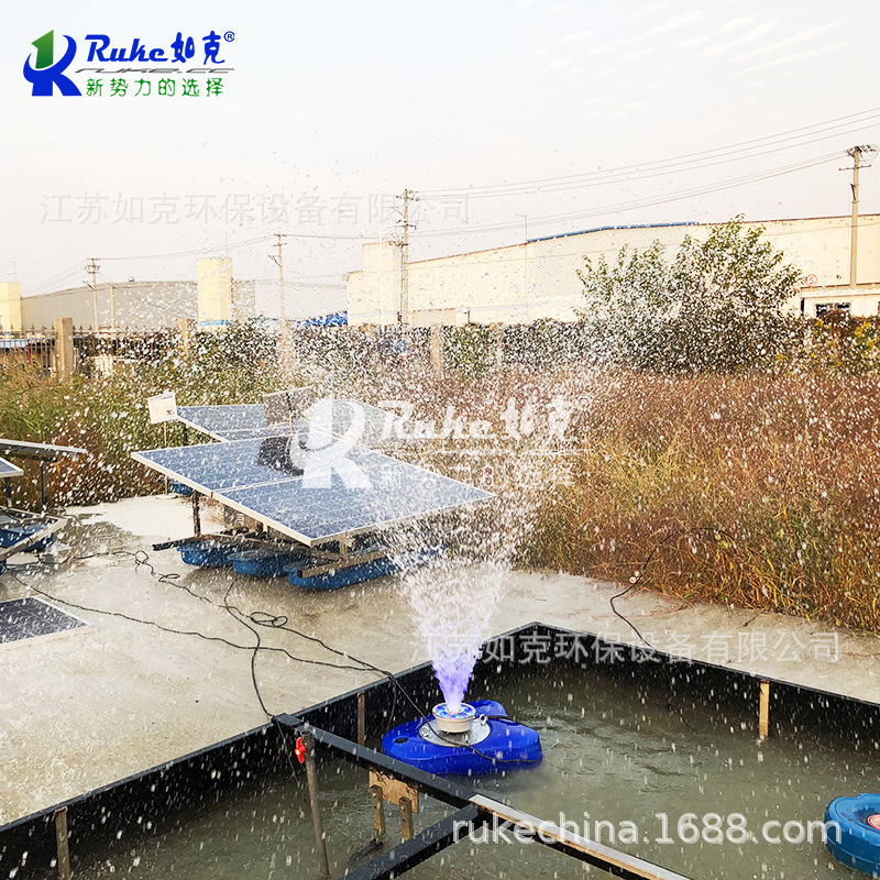 RSUN-PQ太陽能噴泉曝氣機(jī)2