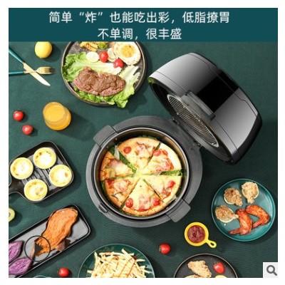 駱駝廚房可視智能家用全自動多功能 空氣炸鍋多功能烤箱烘焙蛋糕